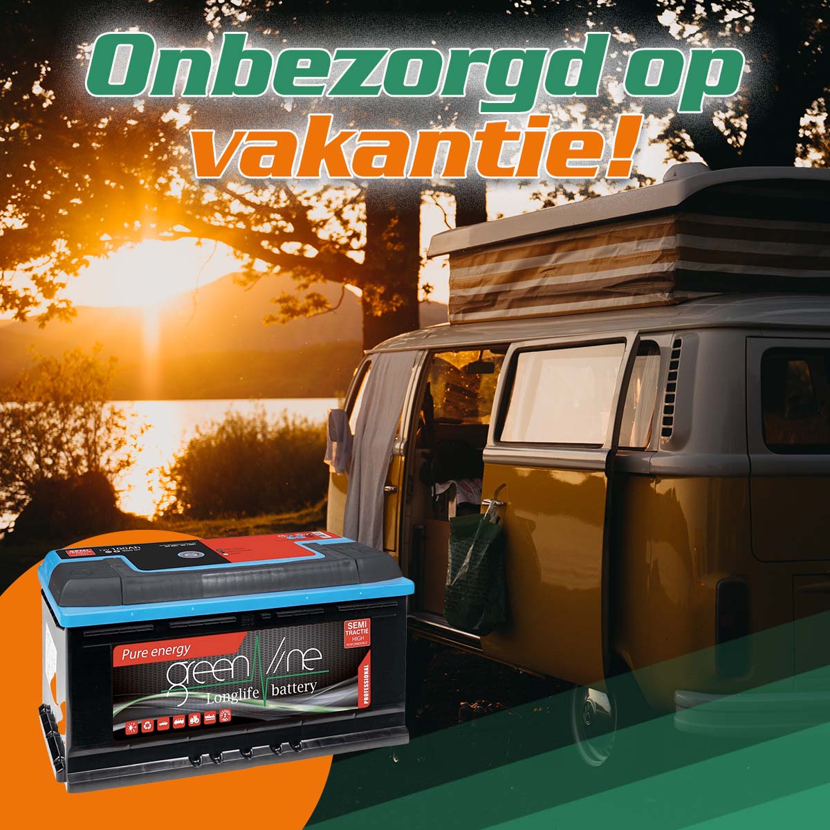 Camper- en caravanaccu’s voor een onbezorgde vakantie